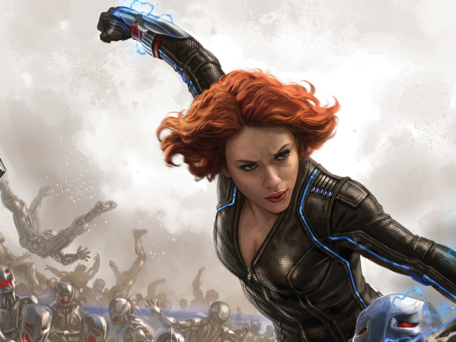 Black Widow Fan Art Wallpapers