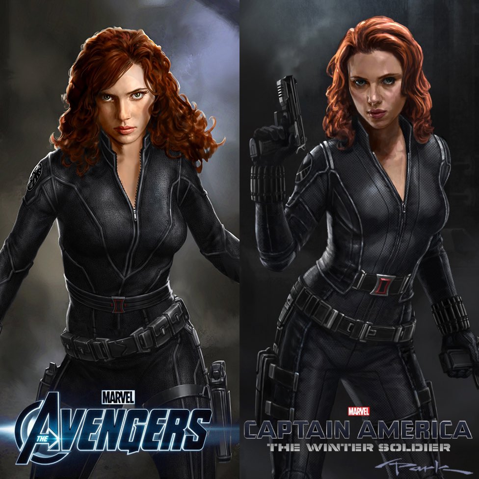 Black Widow Fan Art Wallpapers