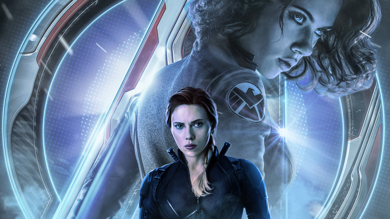 Black Widow New Art Wallpapers