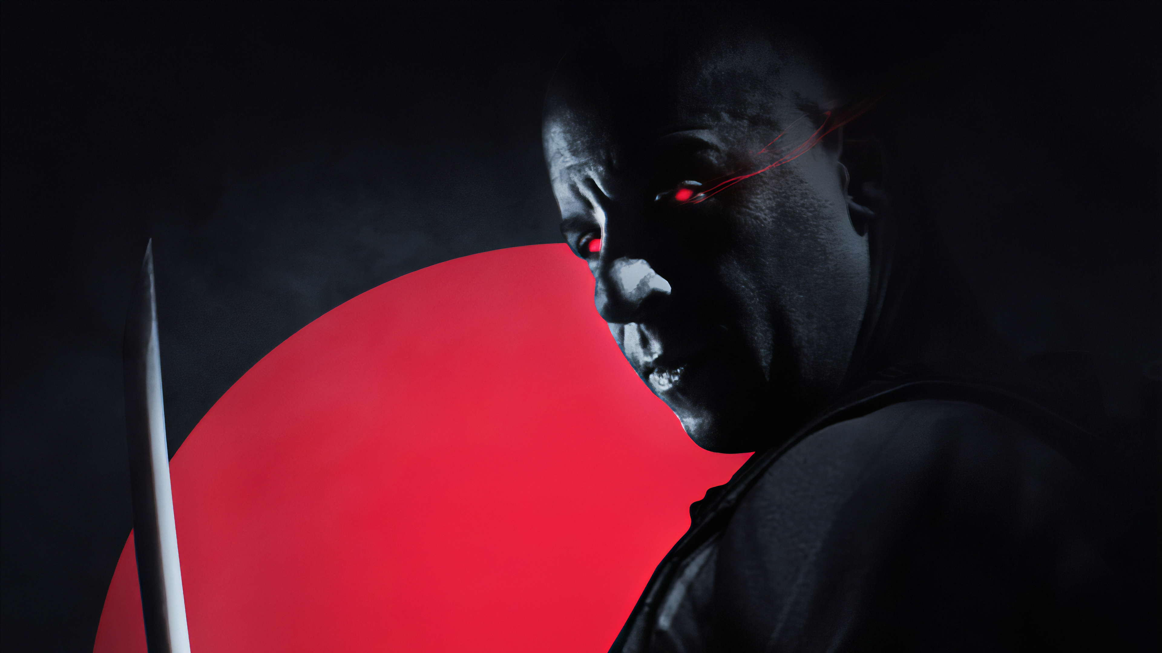 Bloodshot Art 5K Wallpapers