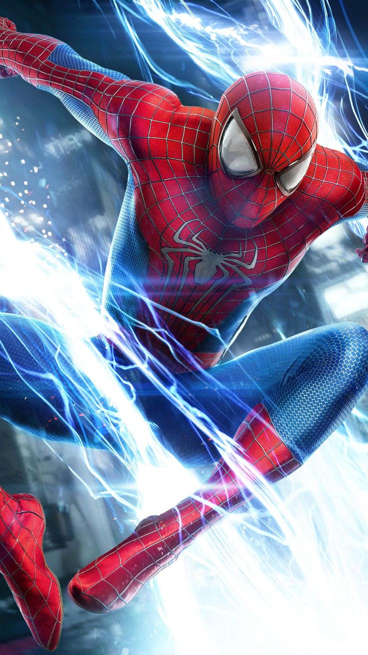 Blue Spiderman Artwork Wallpapers