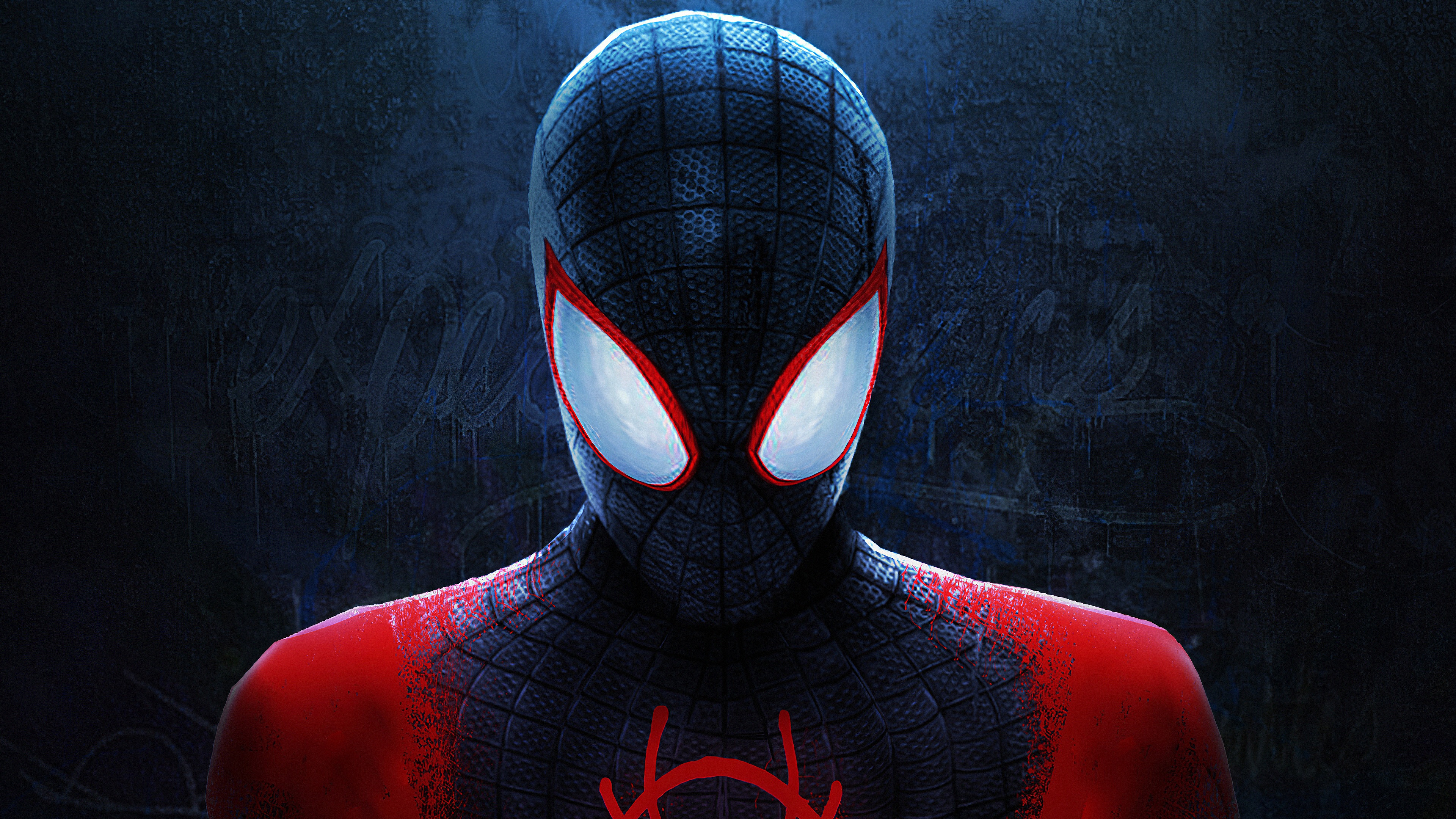 Blue Spiderman Artwork Wallpapers