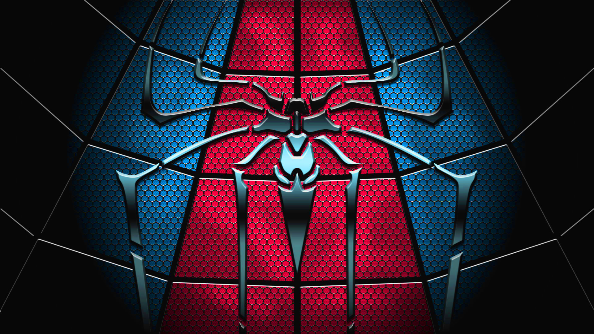 Blue Spiderman Artwork Wallpapers
