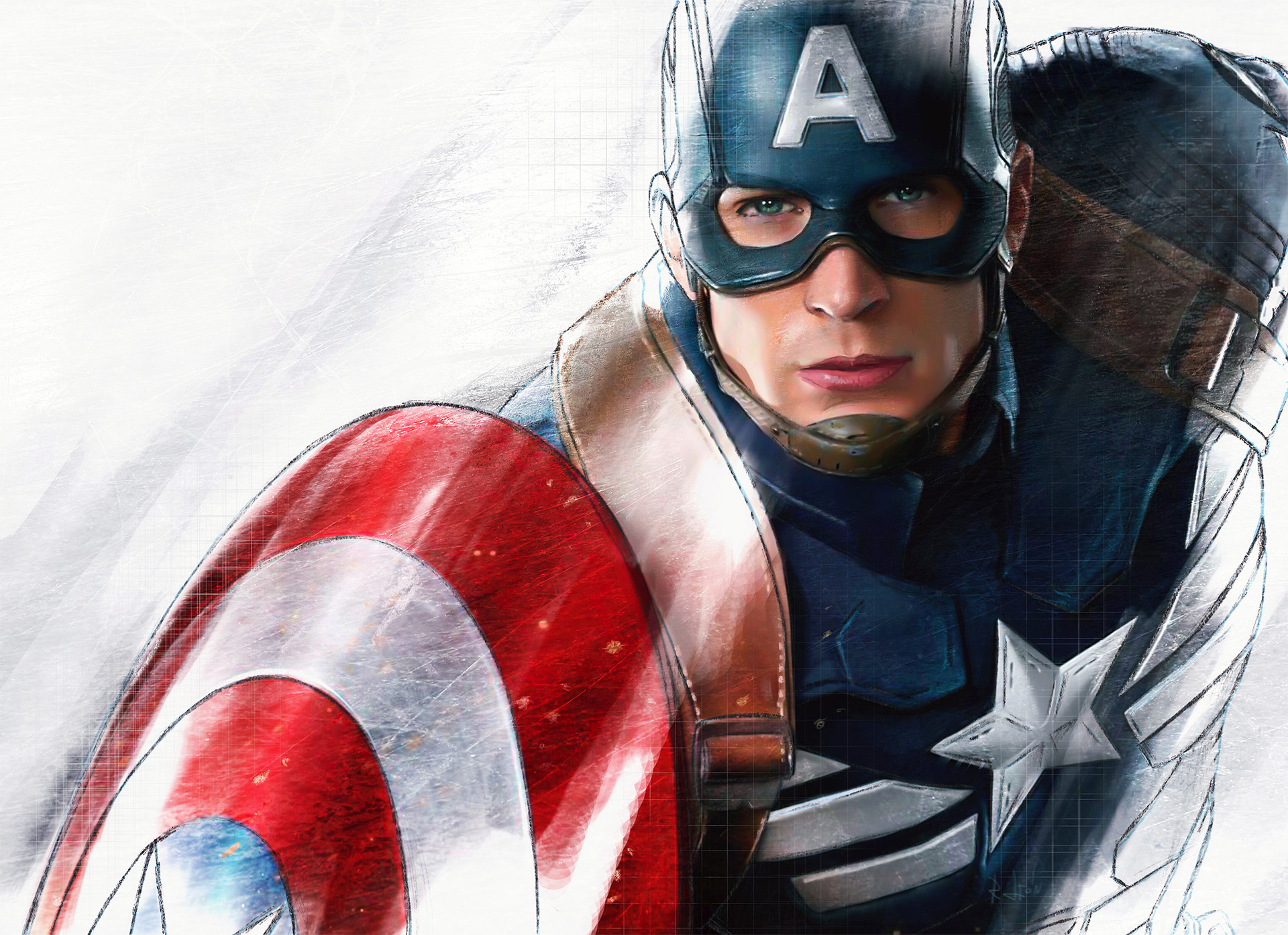 Captain America 4K Fanart Wallpapers