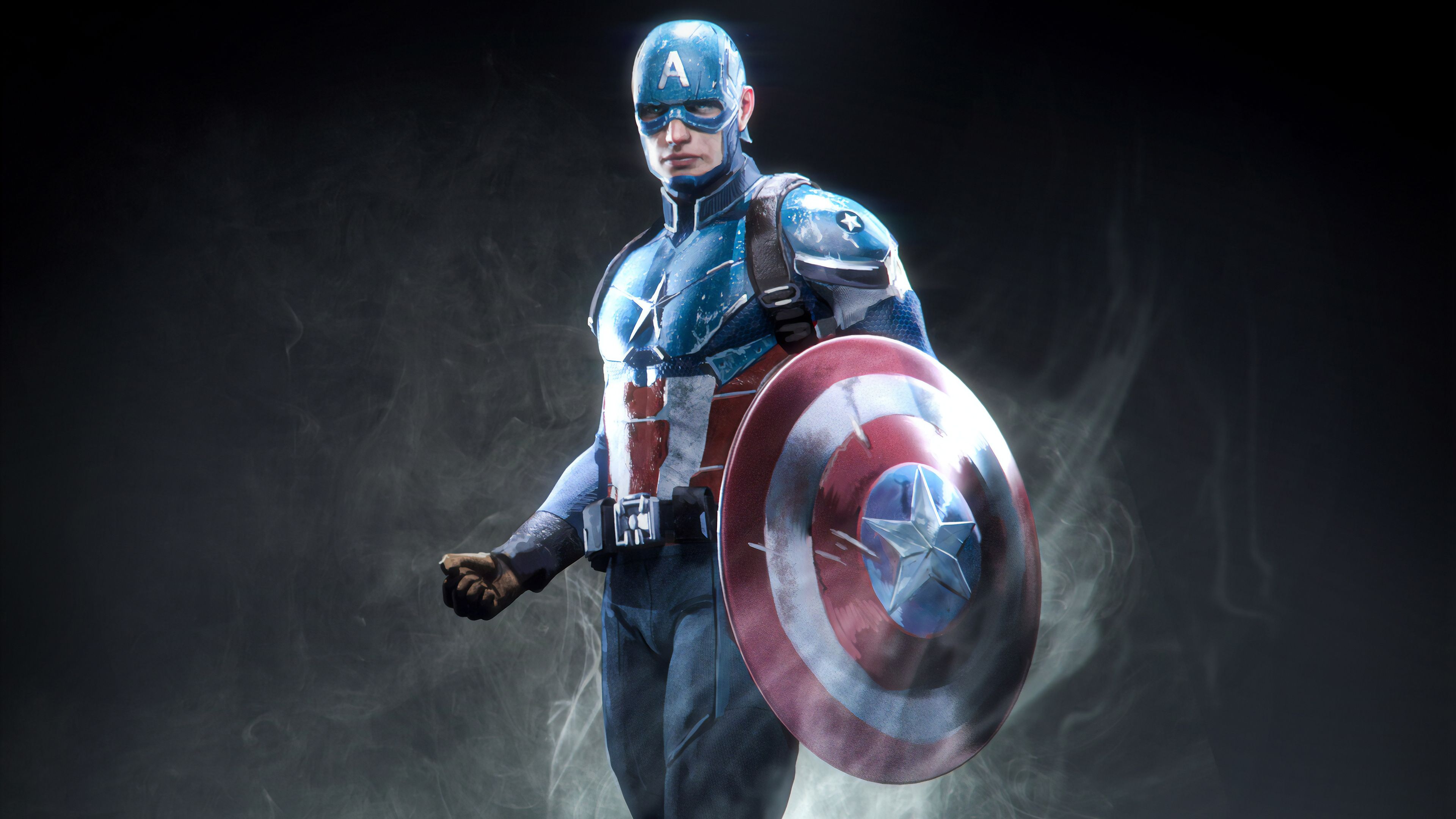 Captain America 4K Fanart Wallpapers