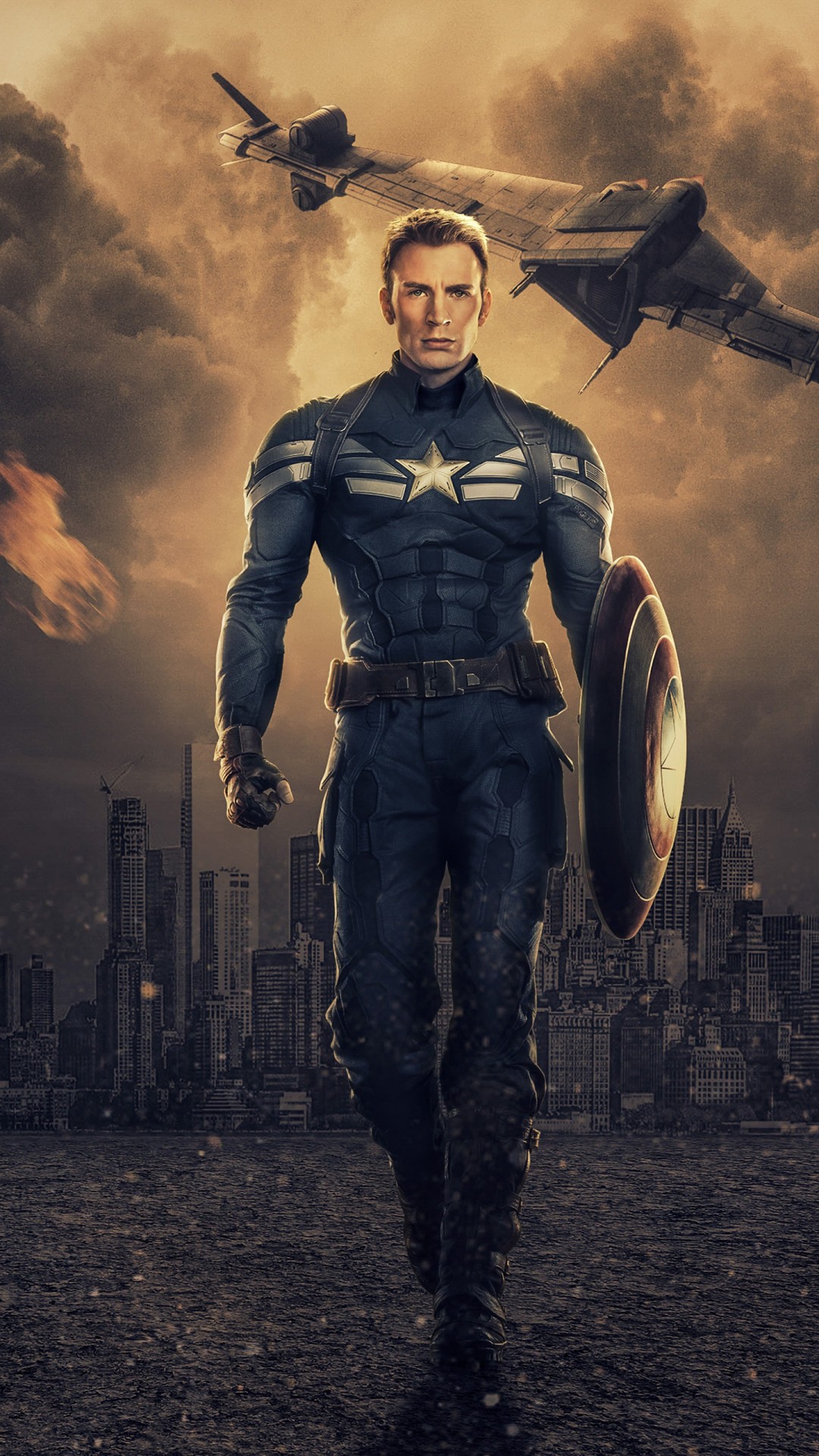 Captain America 4K Fanart Wallpapers