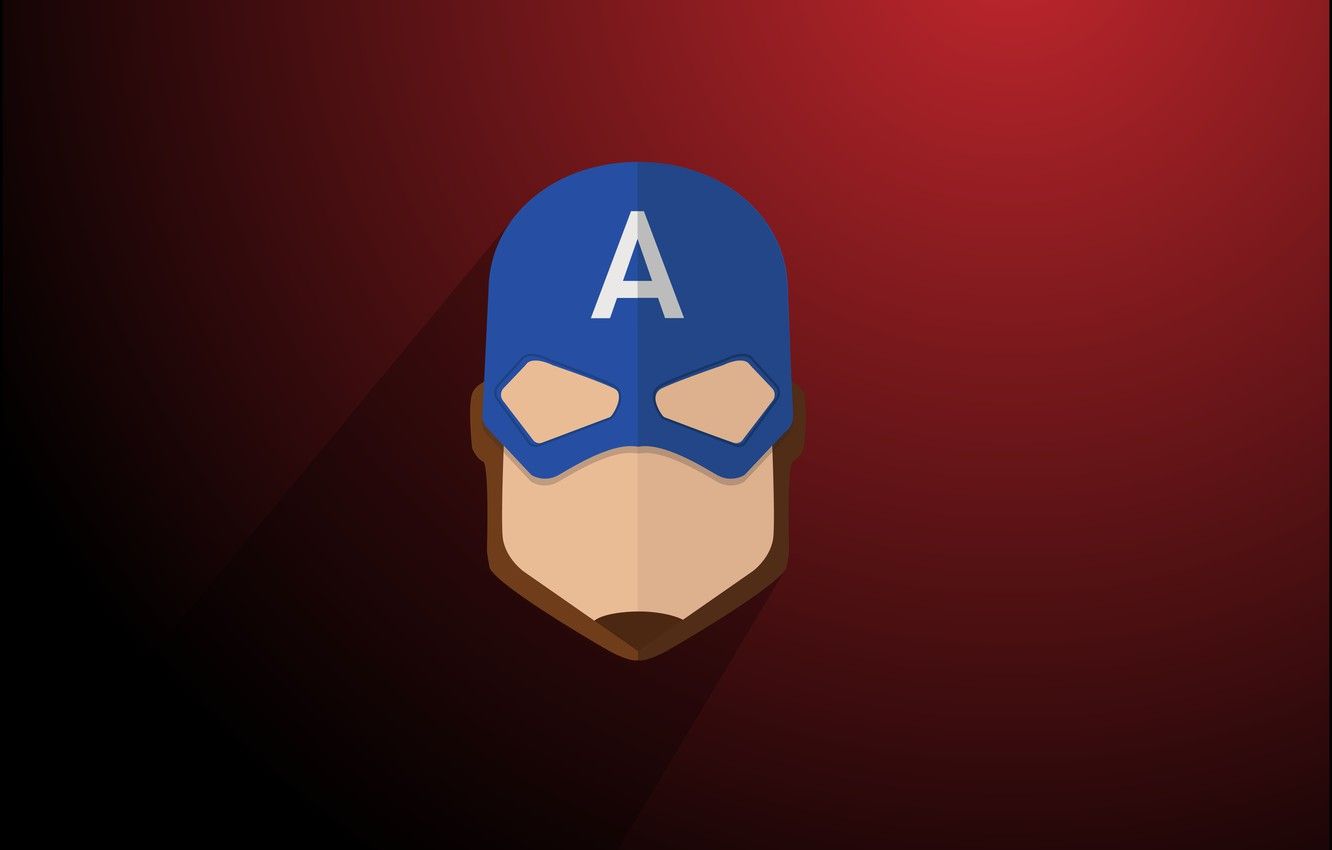 Captain America 5K Minimalist Wallpapers