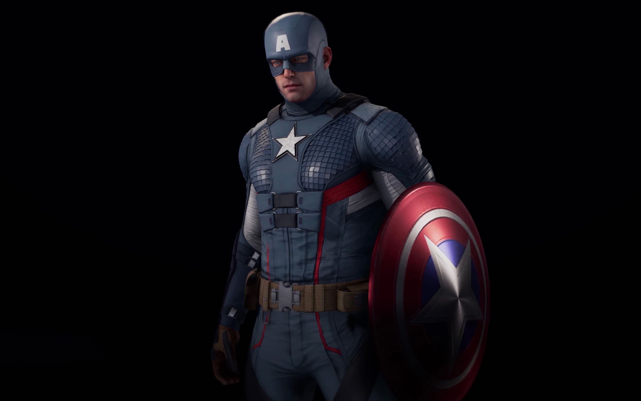 Captain America 5K Minimalist Wallpapers