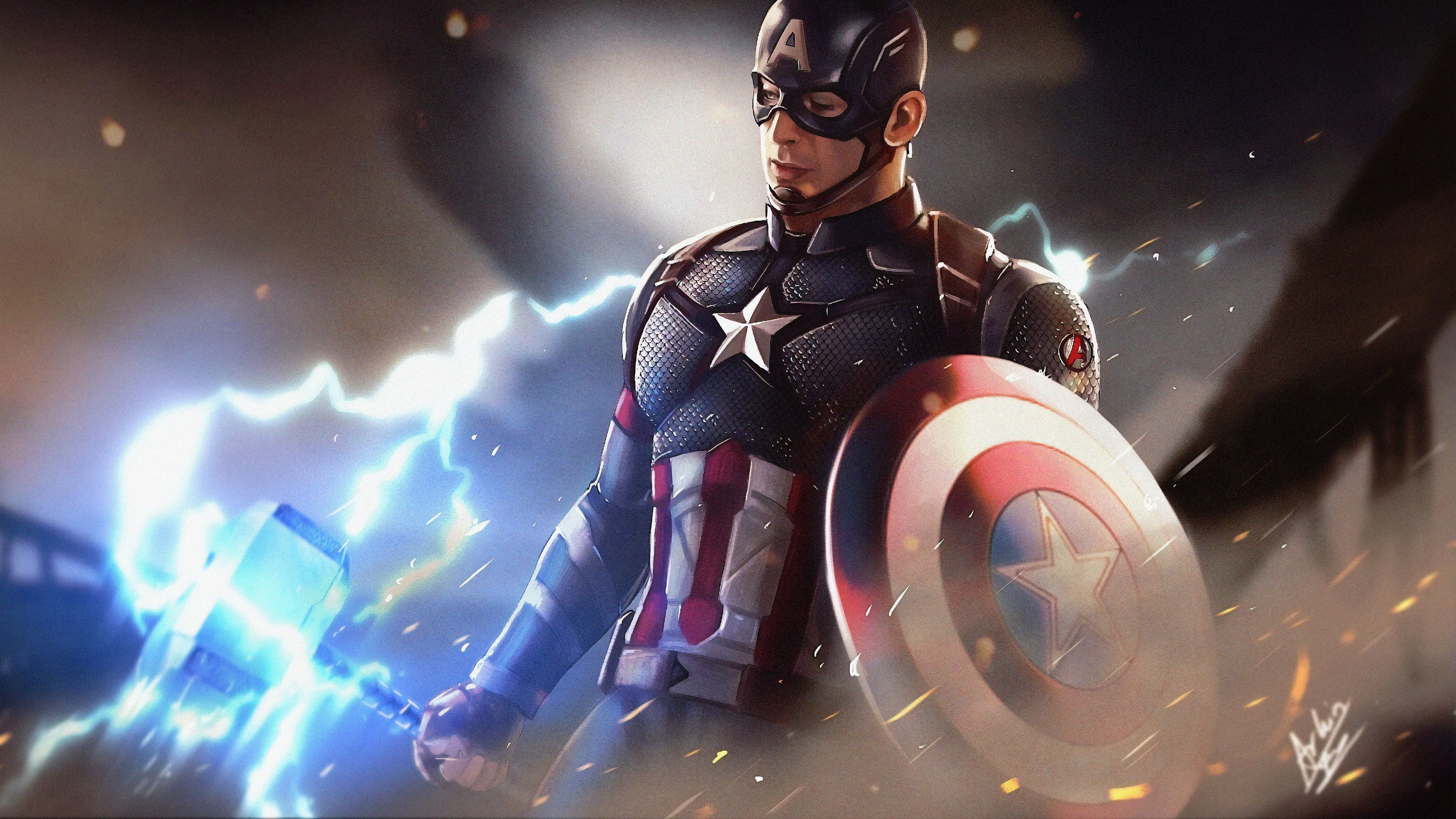 Captain America 8K Wallpapers