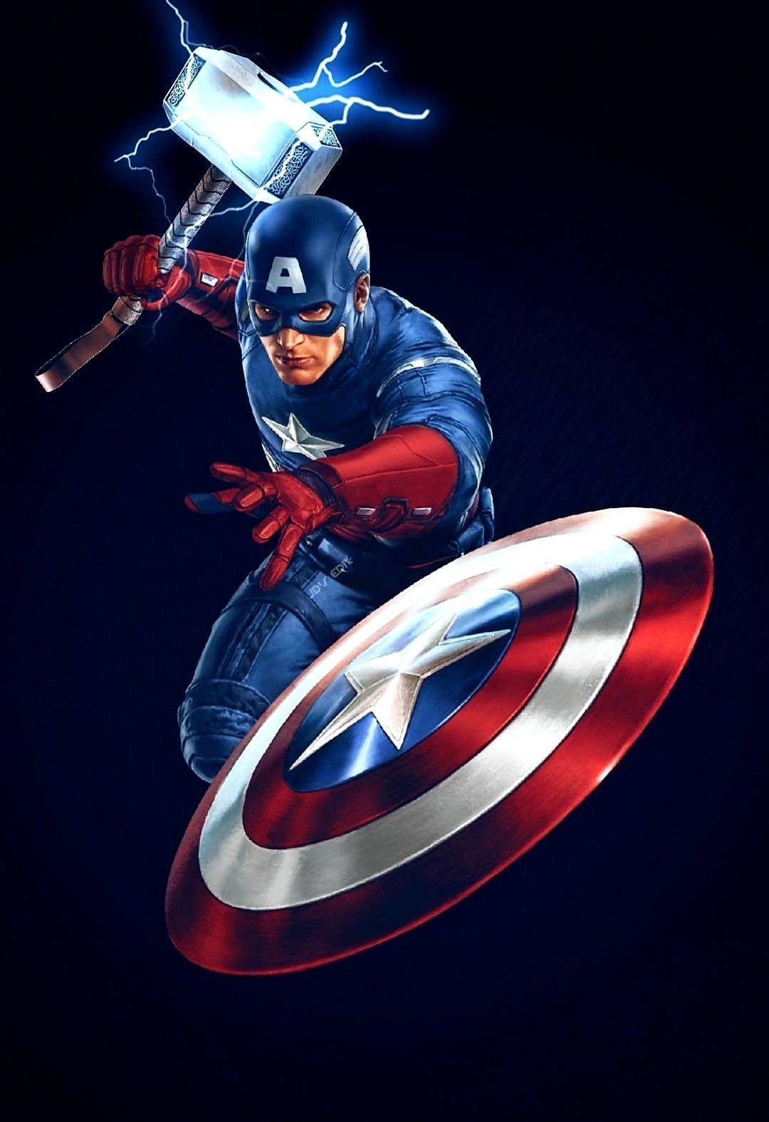 Captain America Cartoon Wallpapers