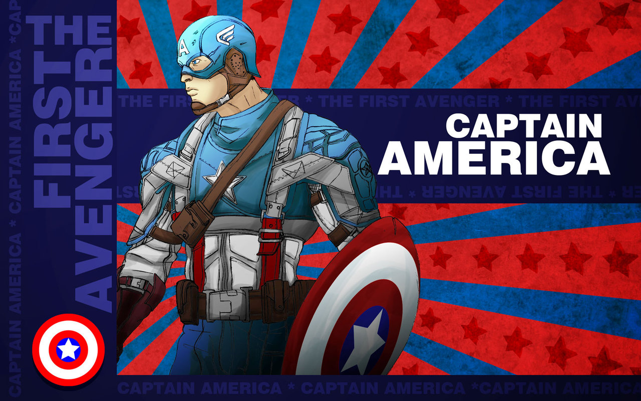 Captain America Cartoon Wallpapers