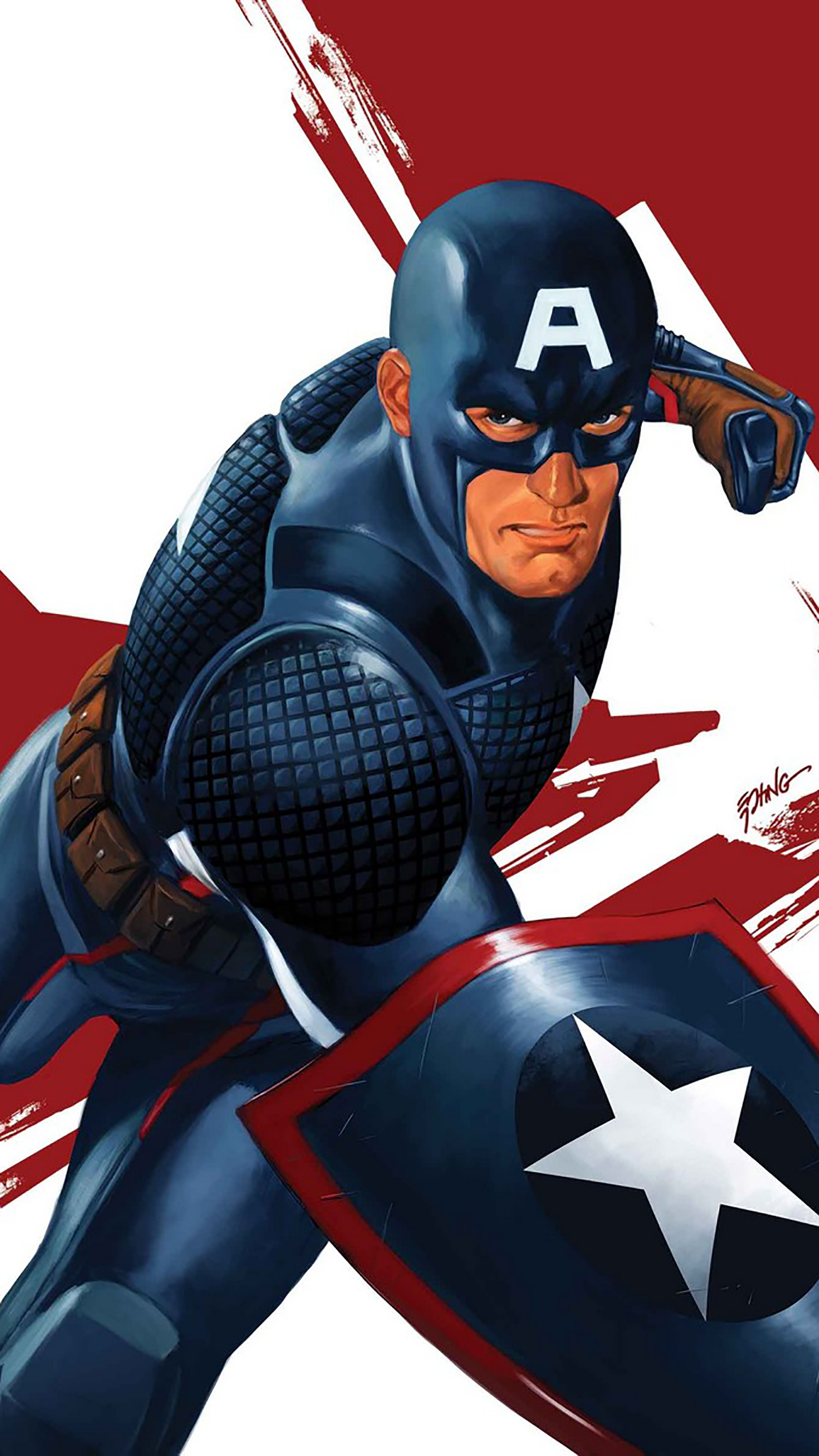 Captain America Cartoon Wallpapers