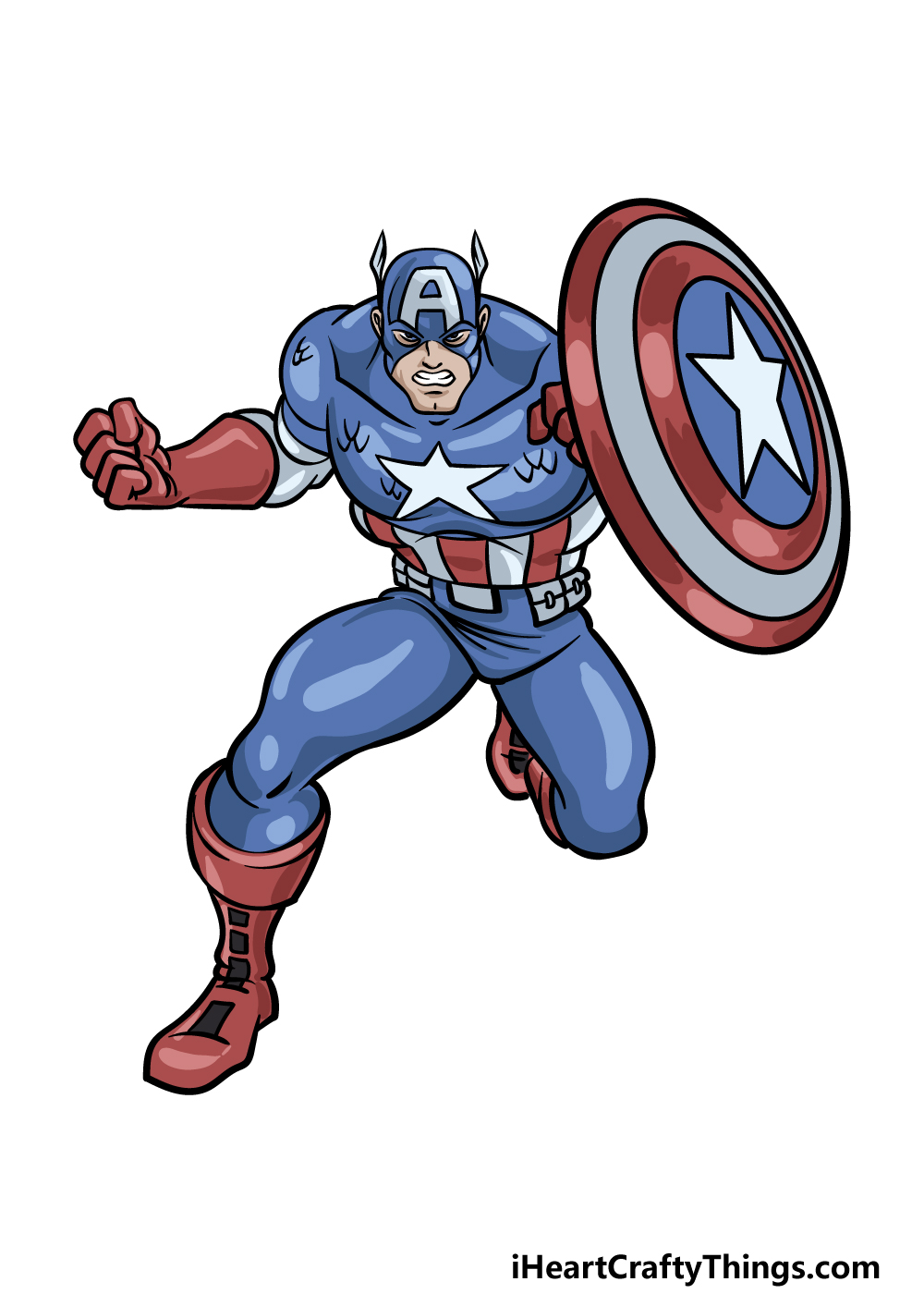 Captain America Cartoon Wallpapers