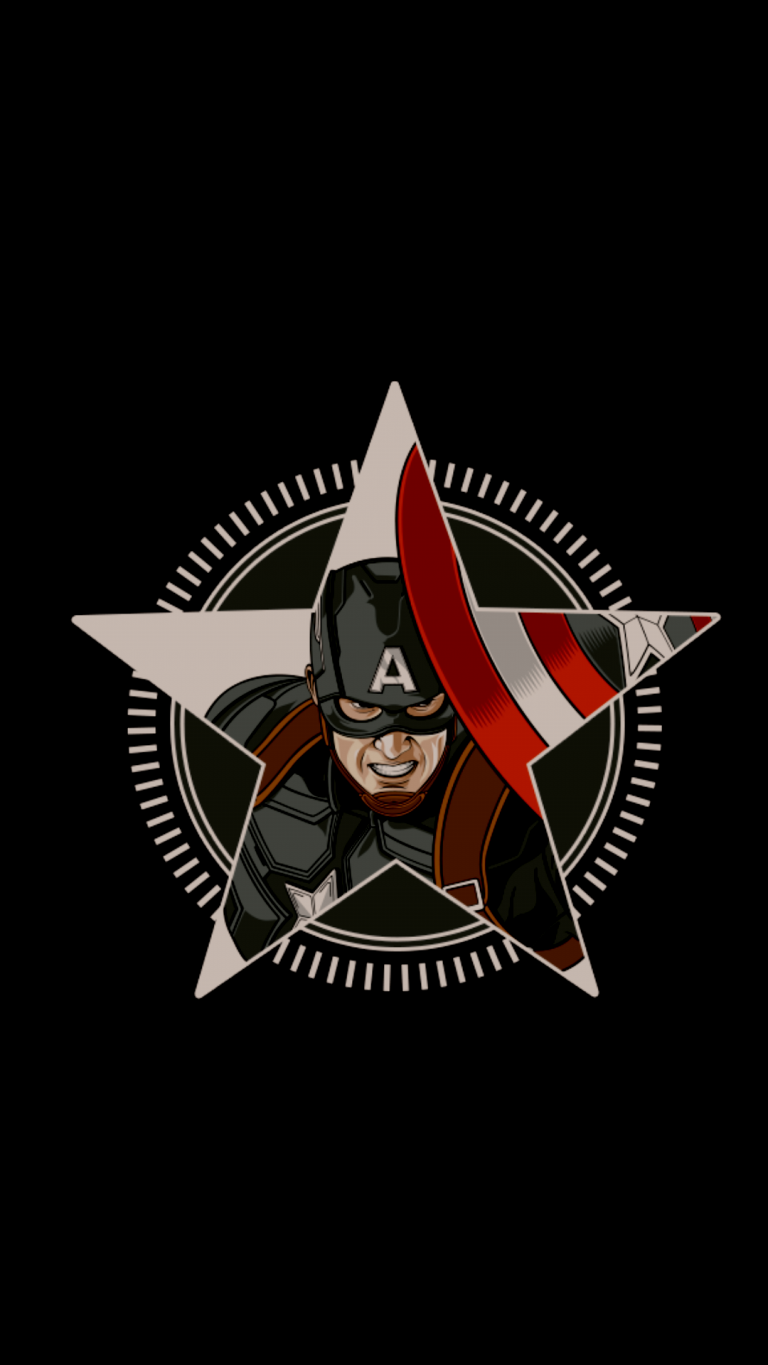 Captain America Cartoon Wallpapers