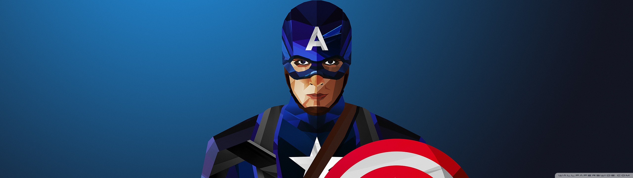 Captain America Dual Screen Wallpapers