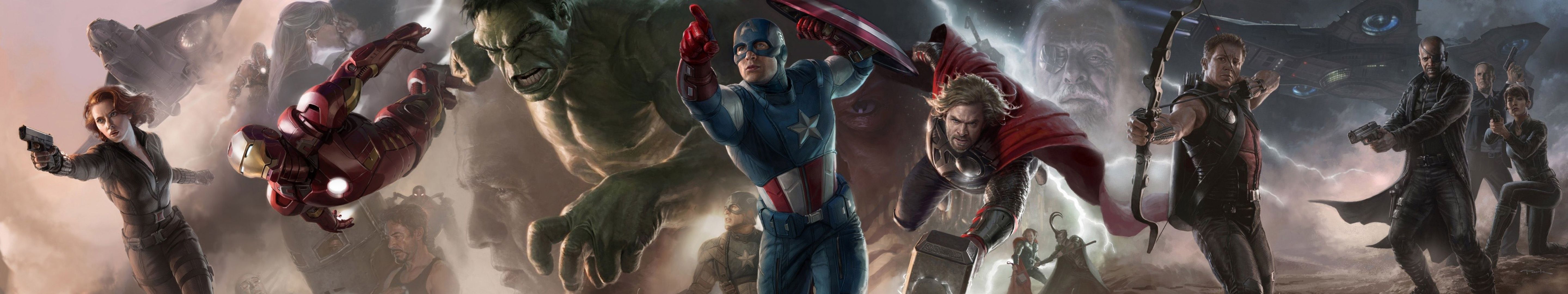 Captain America Dual Screen Wallpapers