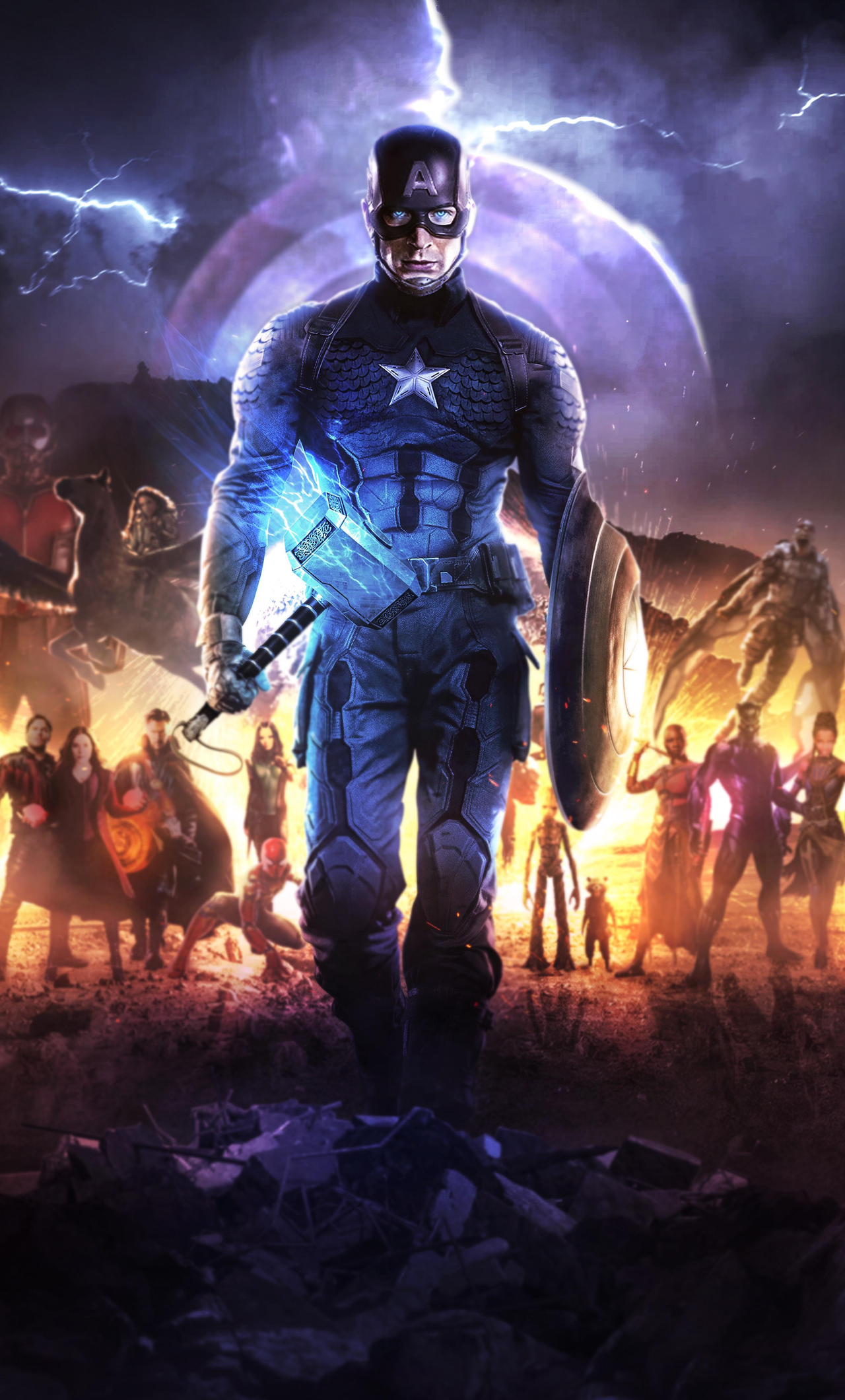 Captain America Endgame Wallpapers