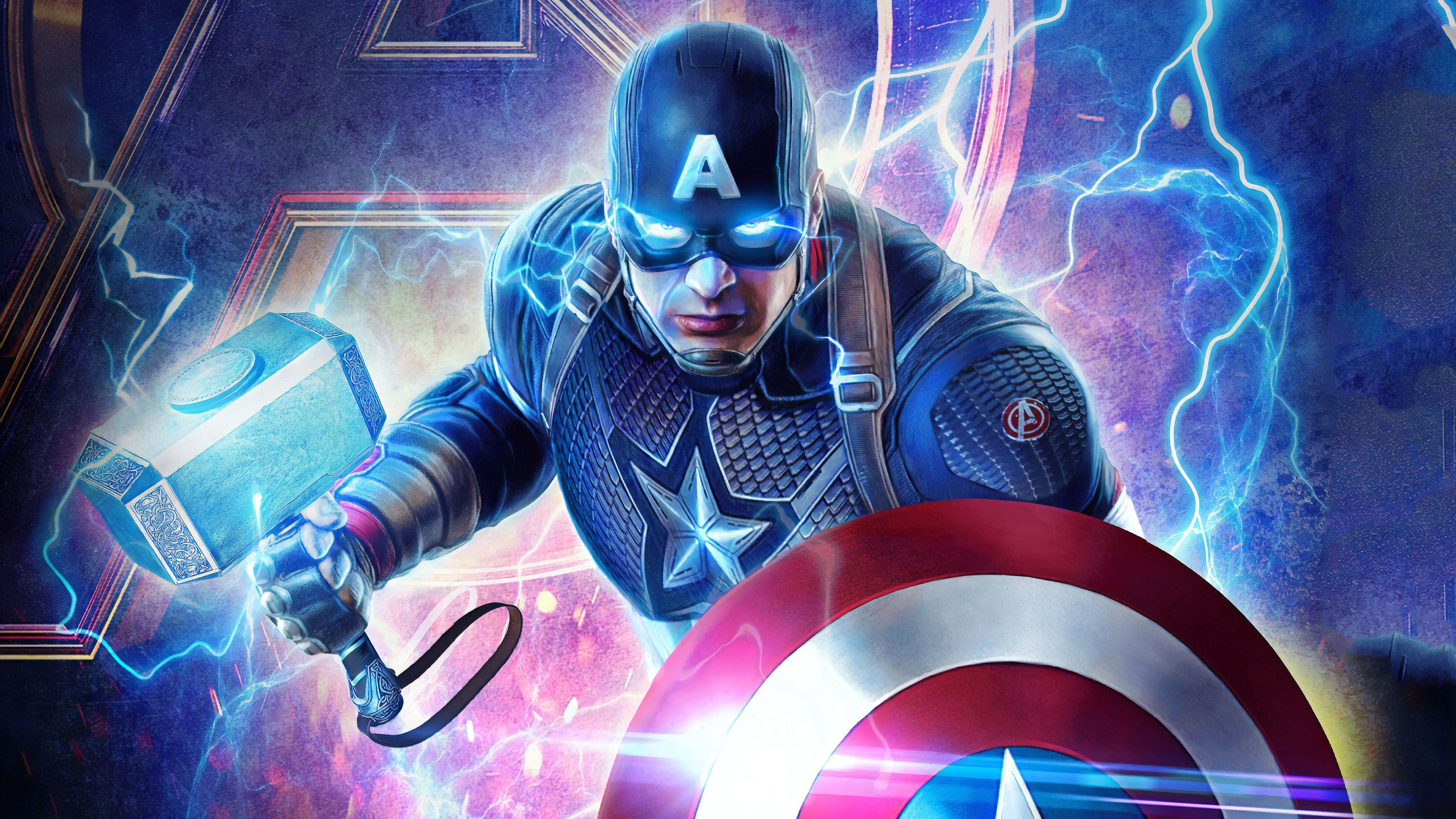 Captain America Endgame Hd Wallpapers