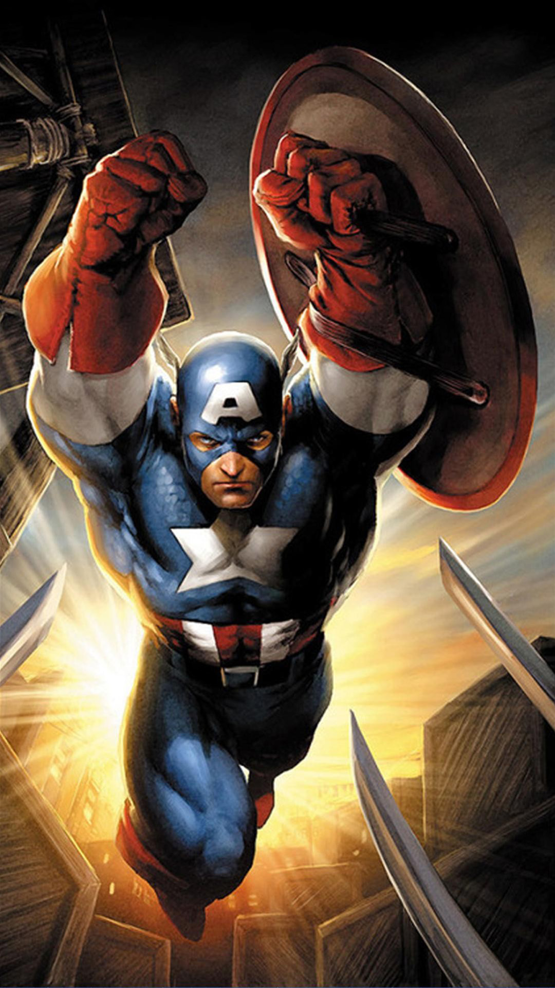 Captain America Iphone 6 Wallpapers