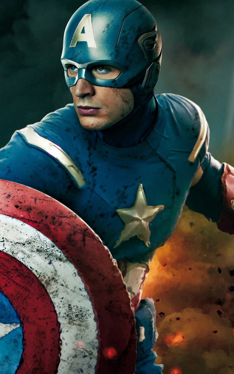 Captain America Portrait Wallpapers