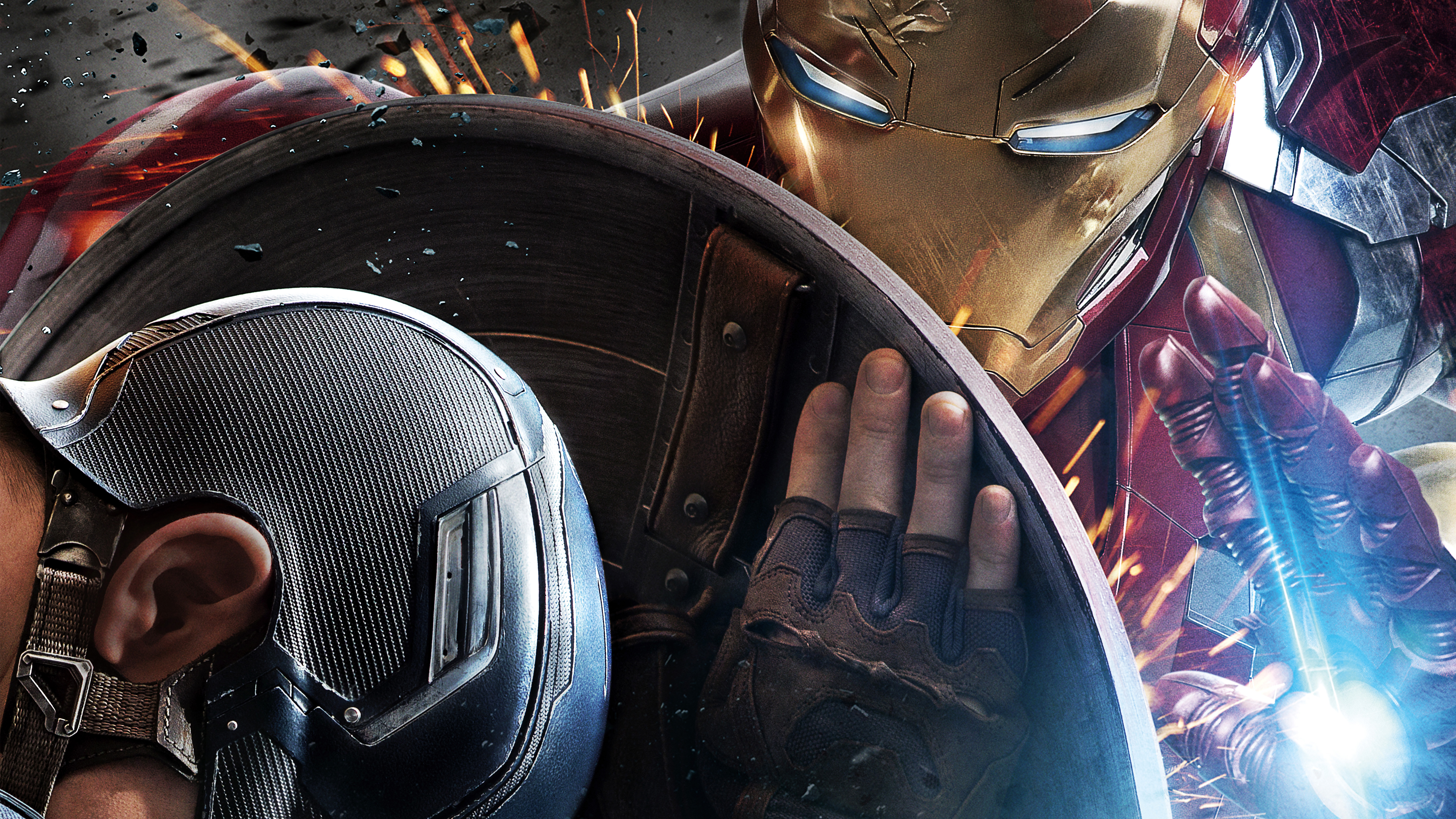 Captain America Vs Iron Man Wallpapers