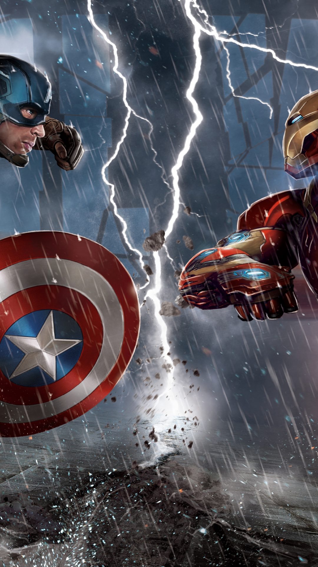 Captain America Vs Iron Man Wallpapers