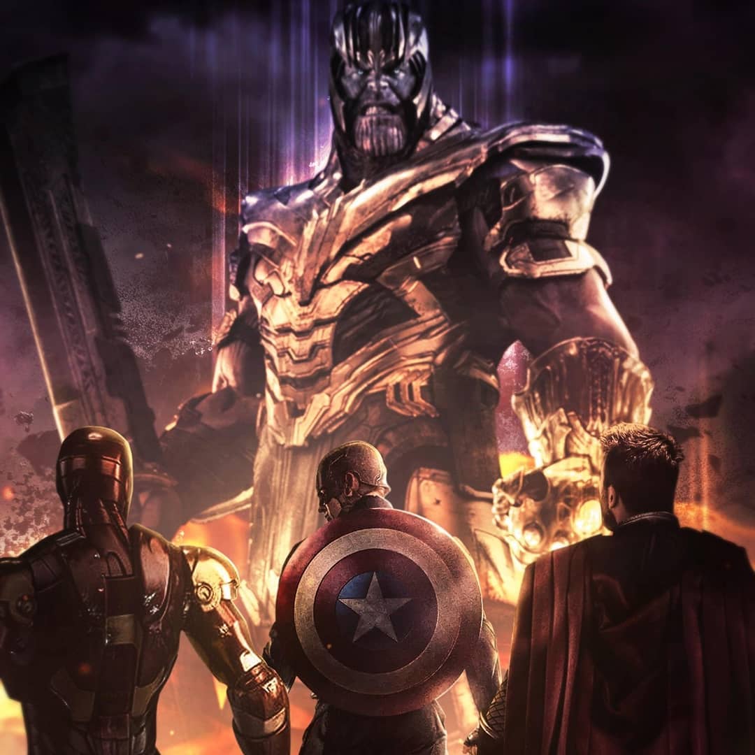 Captain America Vs Thanos Army Wallpapers