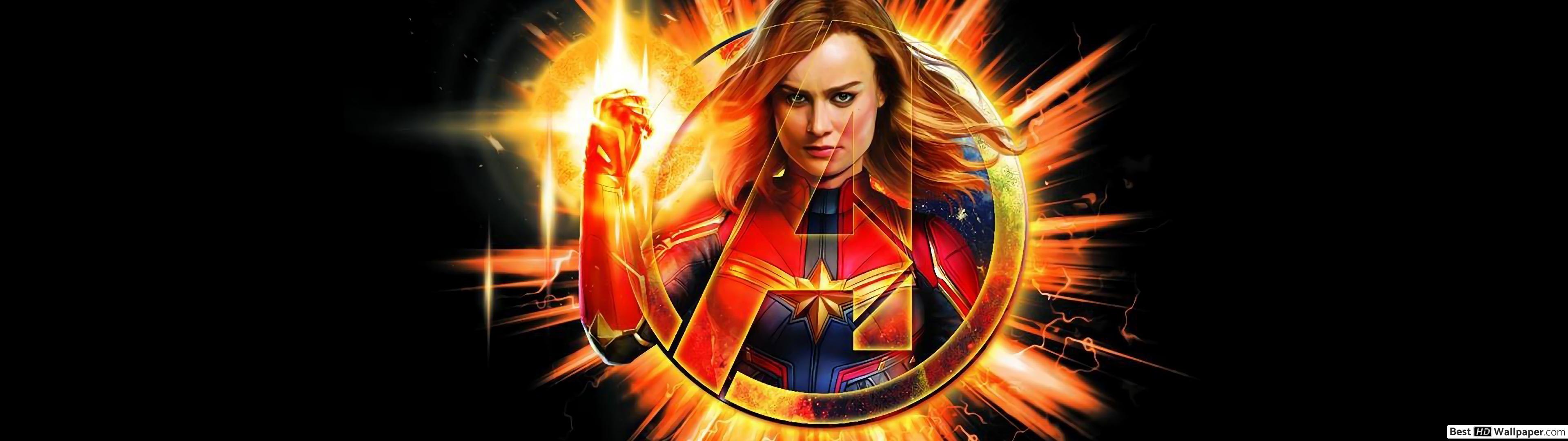 Captain Marvel Angry Wallpapers