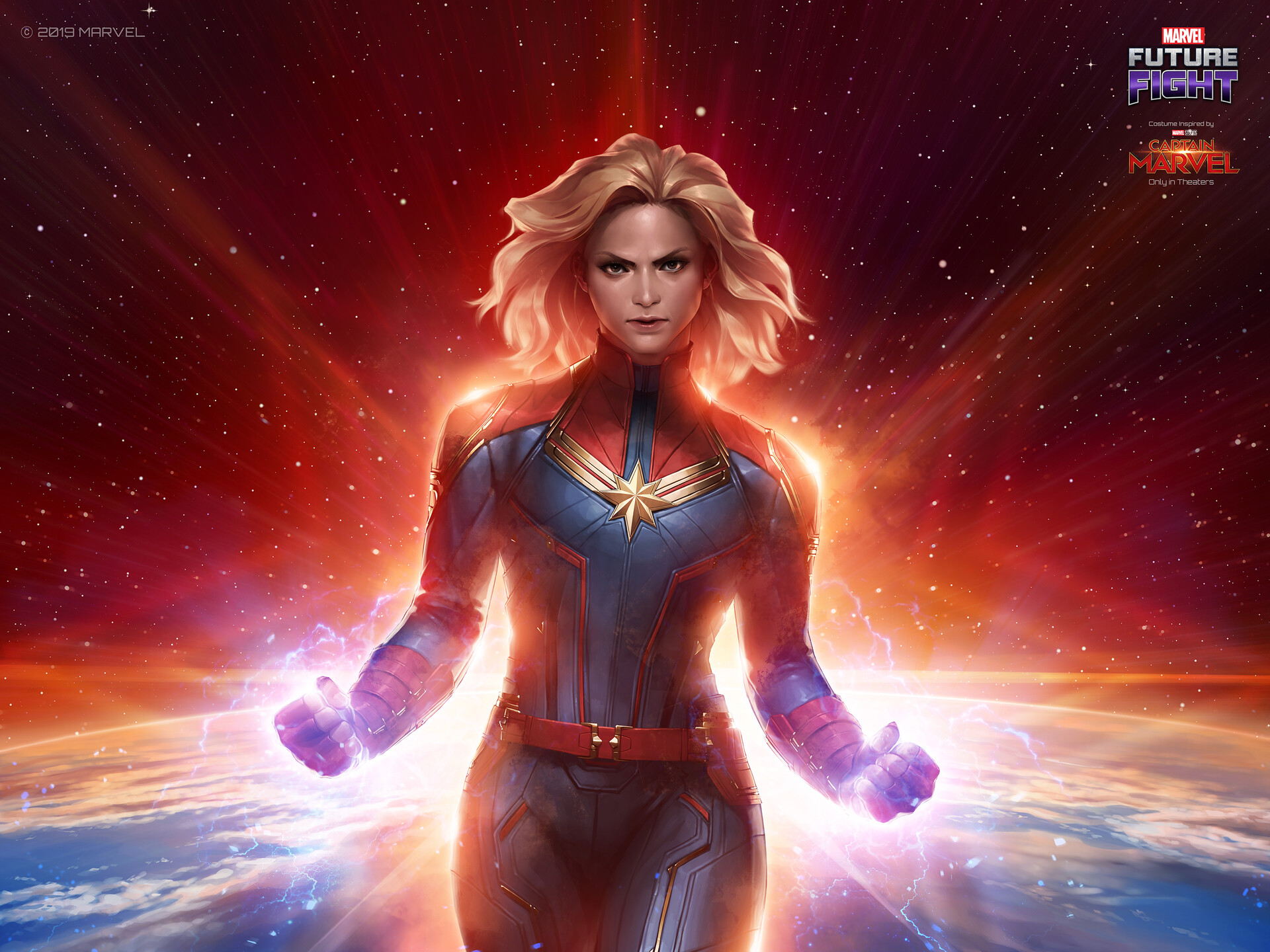 Captain Marvel Artstation Wallpapers