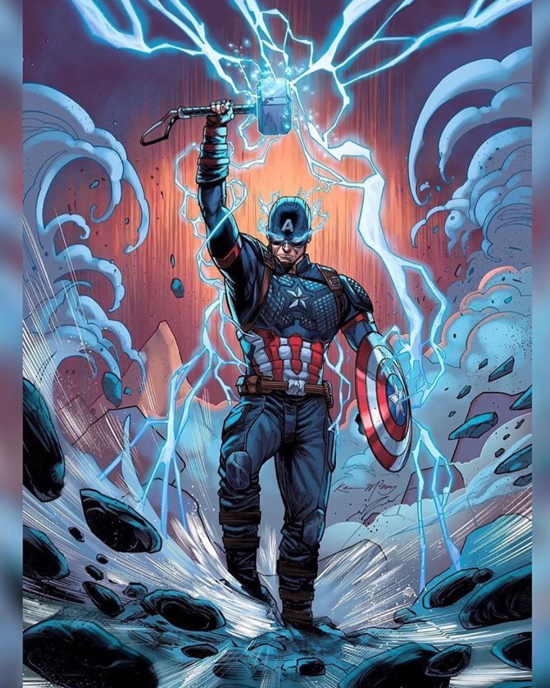 Captain Marvel Comic Art Wallpapers