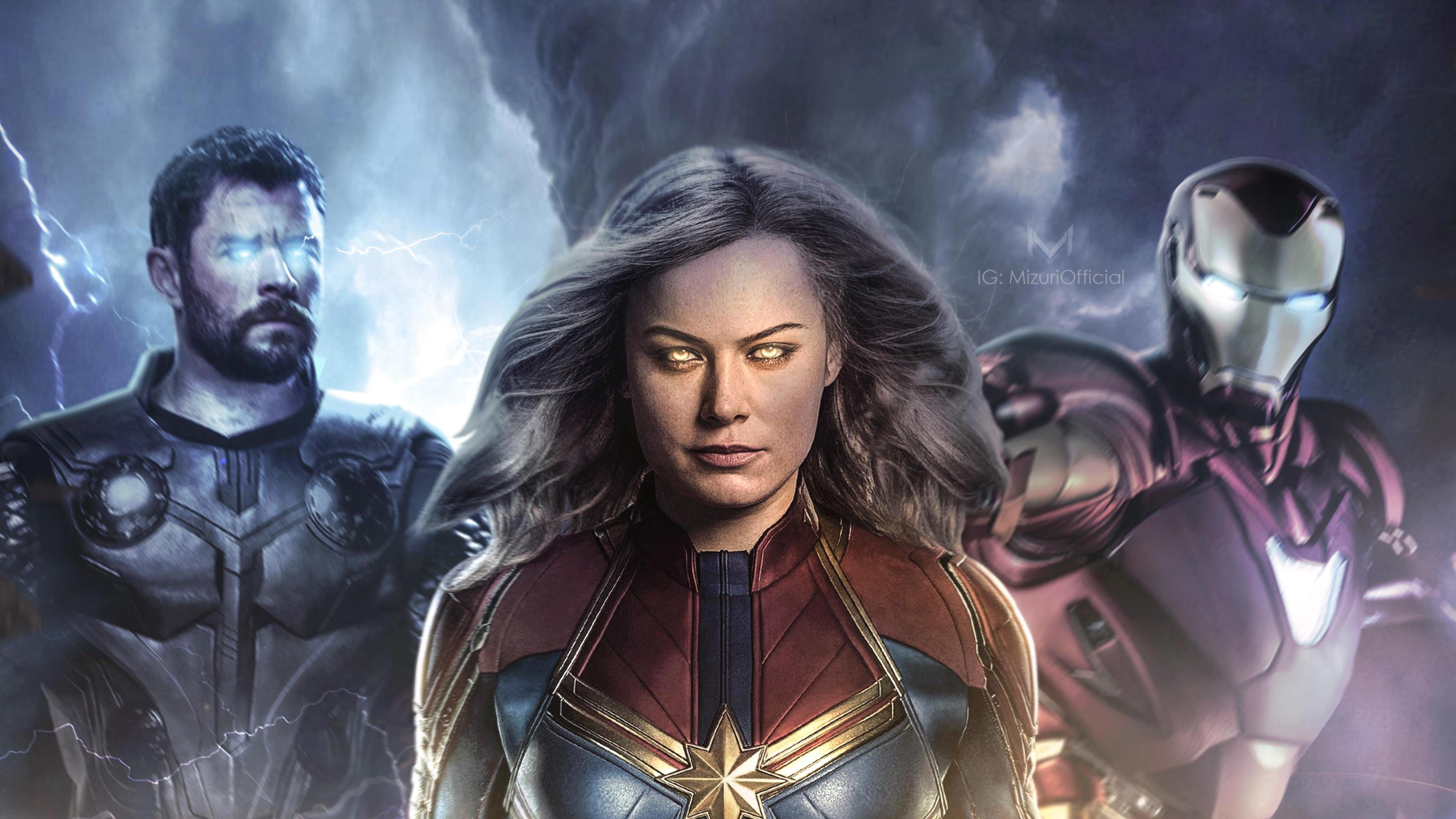 Captain Marvel Desktop Wallpapers