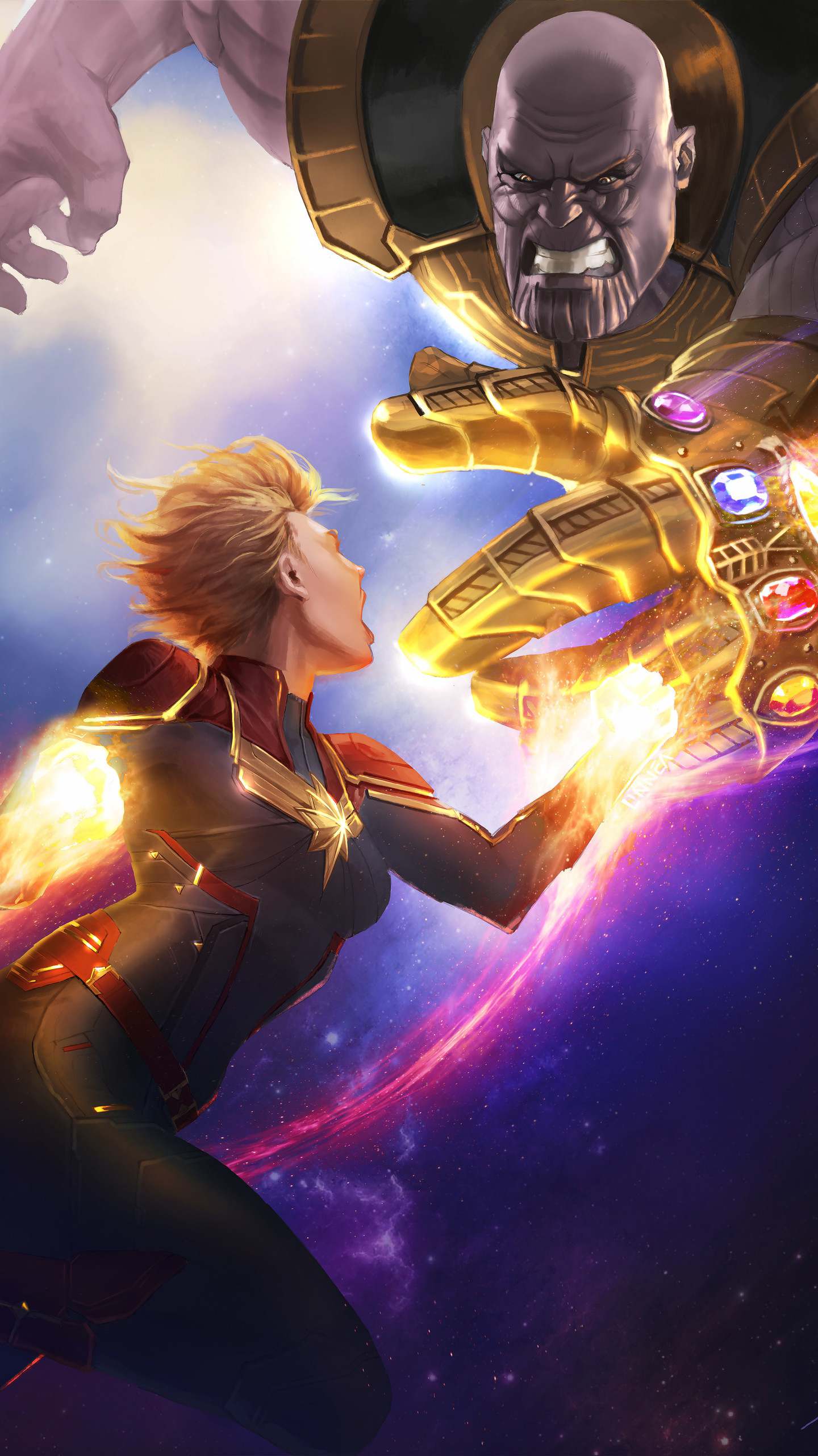 Captain Marvel Endgame Wallpapers