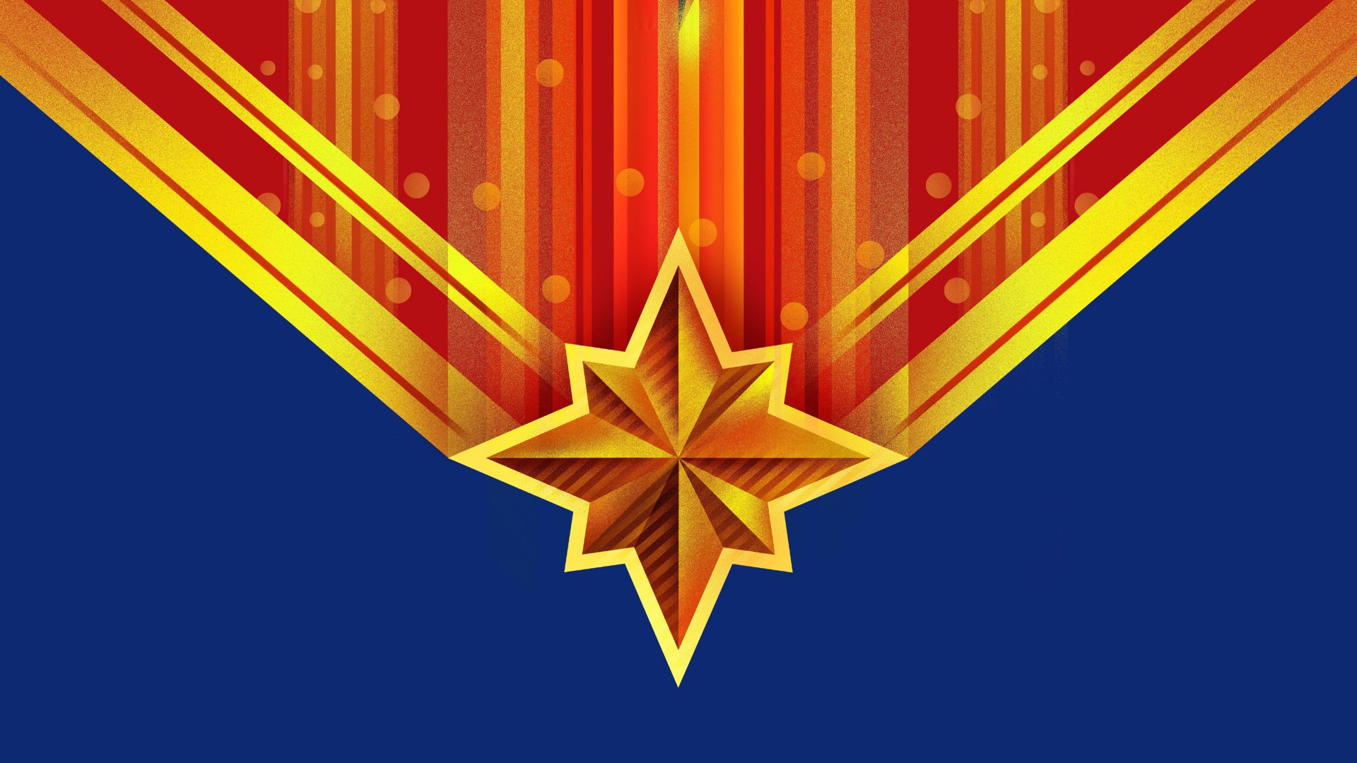 Captain Marvel Logo Wallpapers