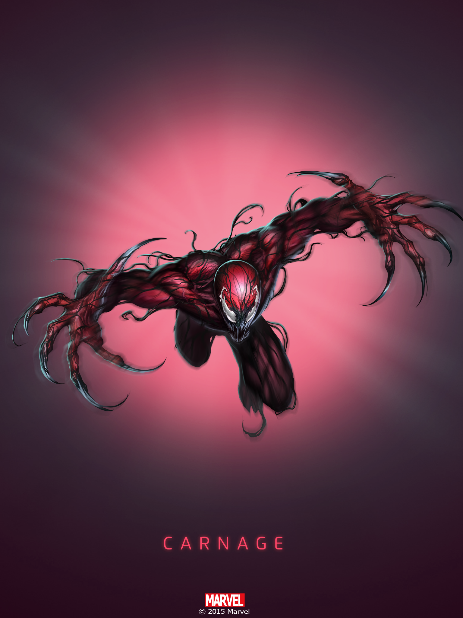 Carnage Minimalism 4K Wallpapers