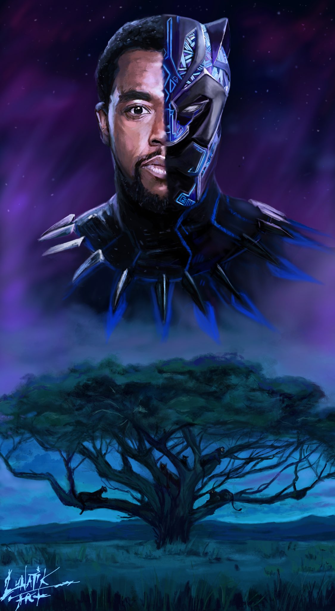 Chadwick Boseman Black Panther Tribute Wallpapers