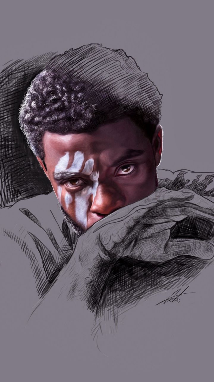 Chadwick Boseman Black Panther Tribute Wallpapers