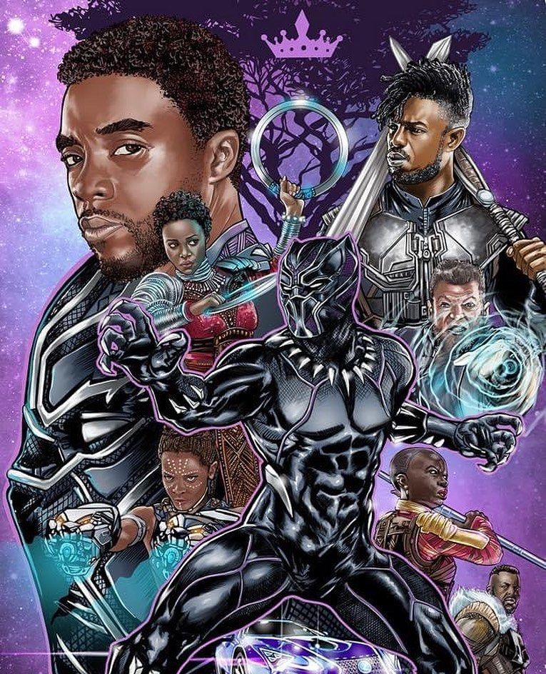 Chadwick Boseman Black Panther Tribute Wallpapers