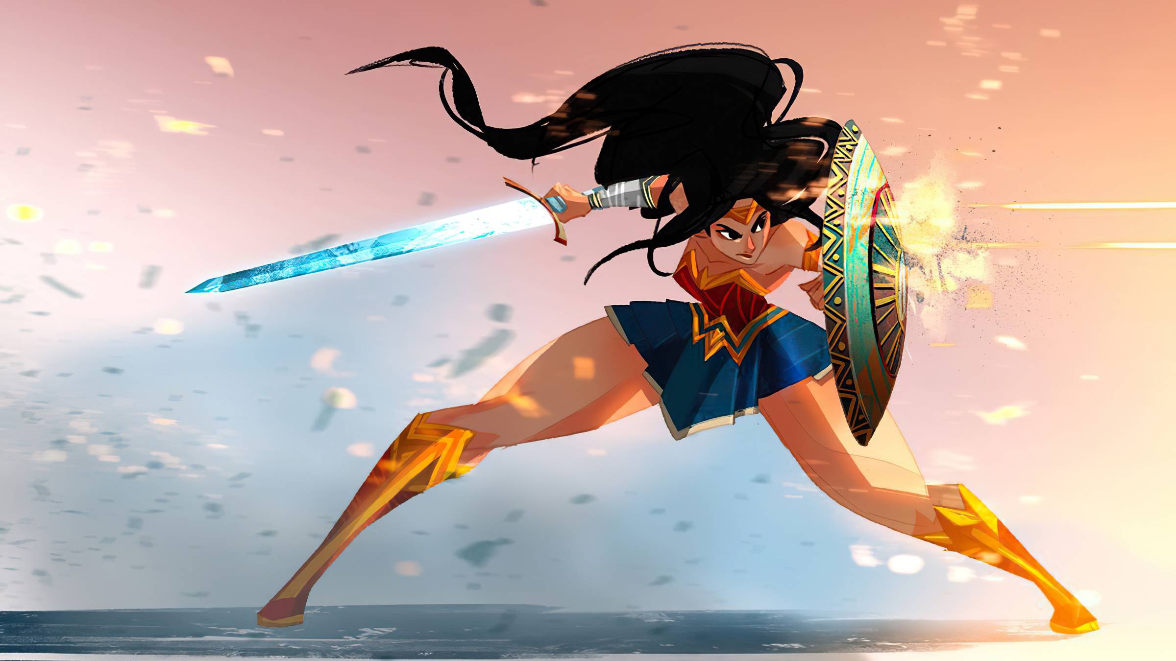 Cool Wonder Woman Art Wallpapers