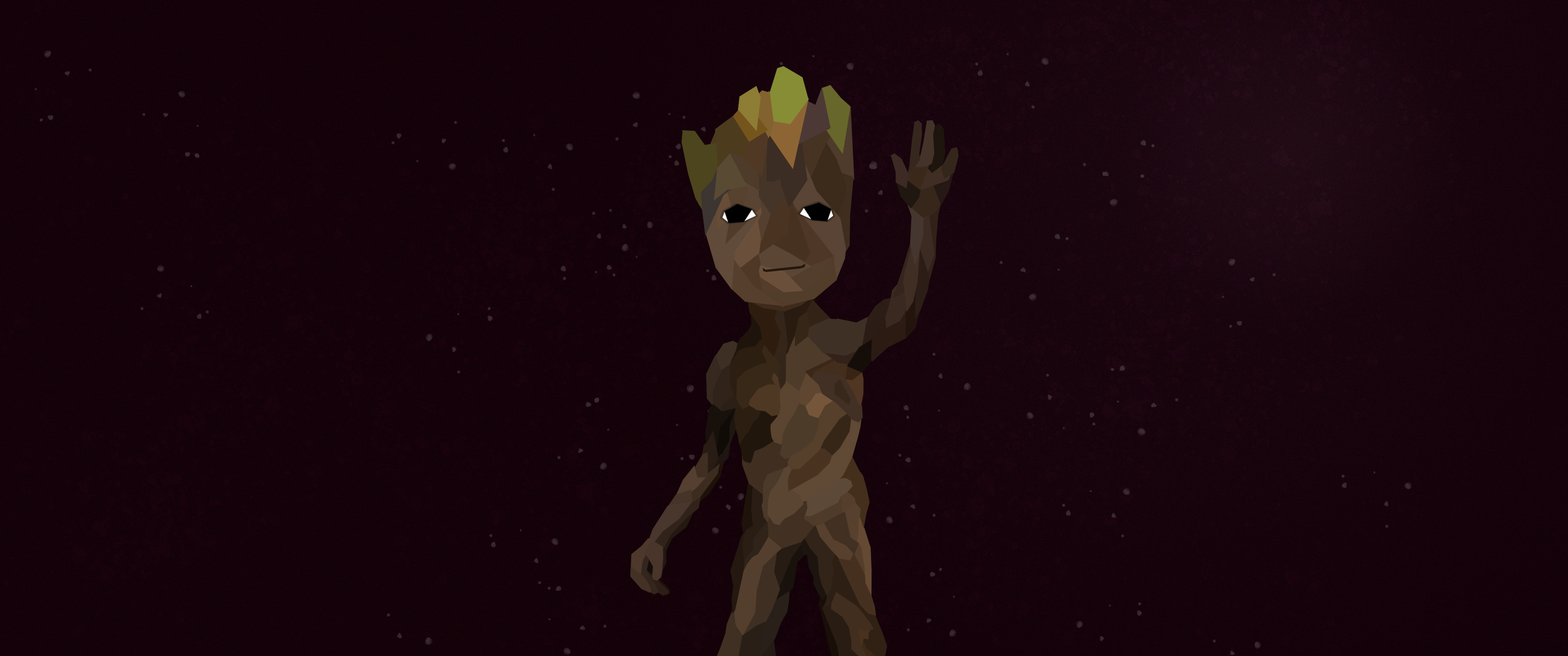 Cute Baby Groot In Suit 4K Wallpapers