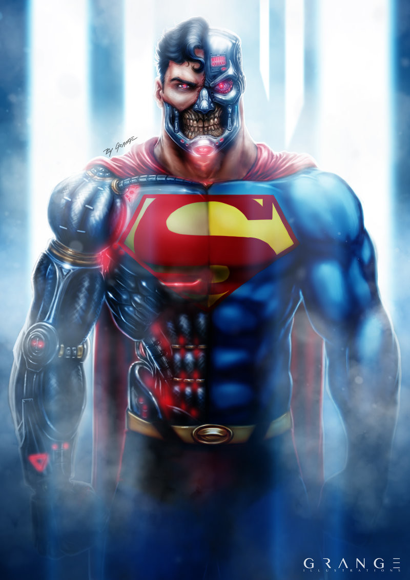 Cyborg Superman In Reign Of The Supermen Wallpapers