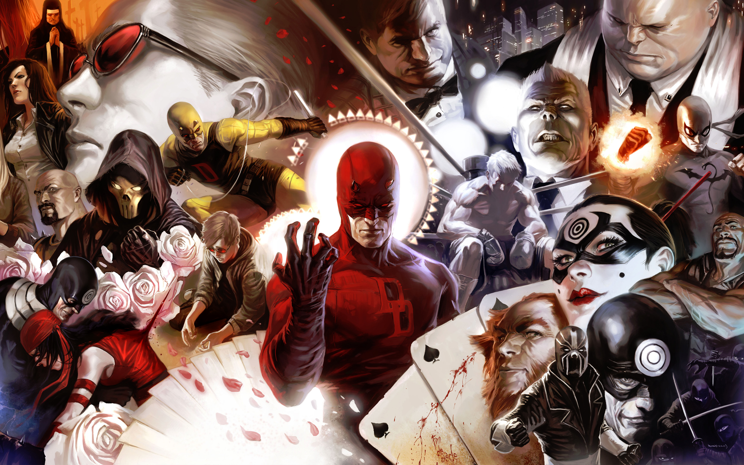 Daredevil Marvel Comic Art Wallpapers