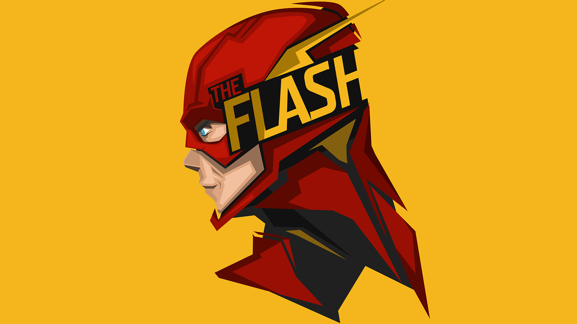 Dark Flash Comic Art Wallpapers