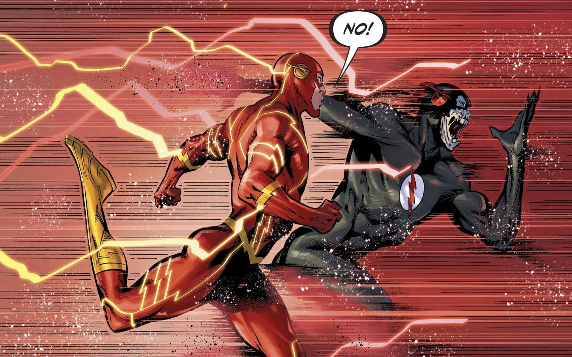 Dark Flash Comic Art Wallpapers