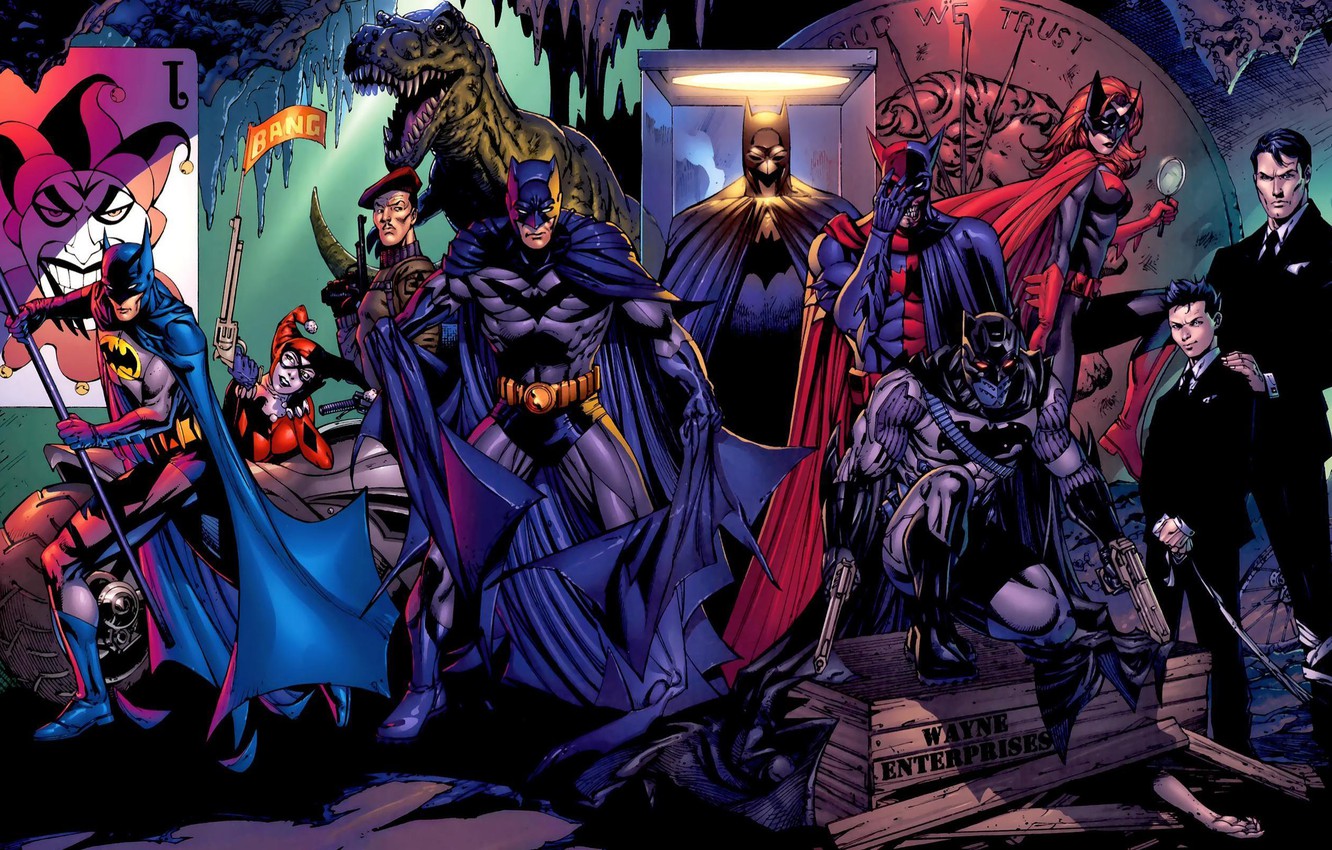 Dc Batman Team Wallpapers