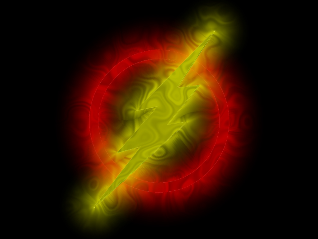 Dc Flash Neon Art Wallpapers