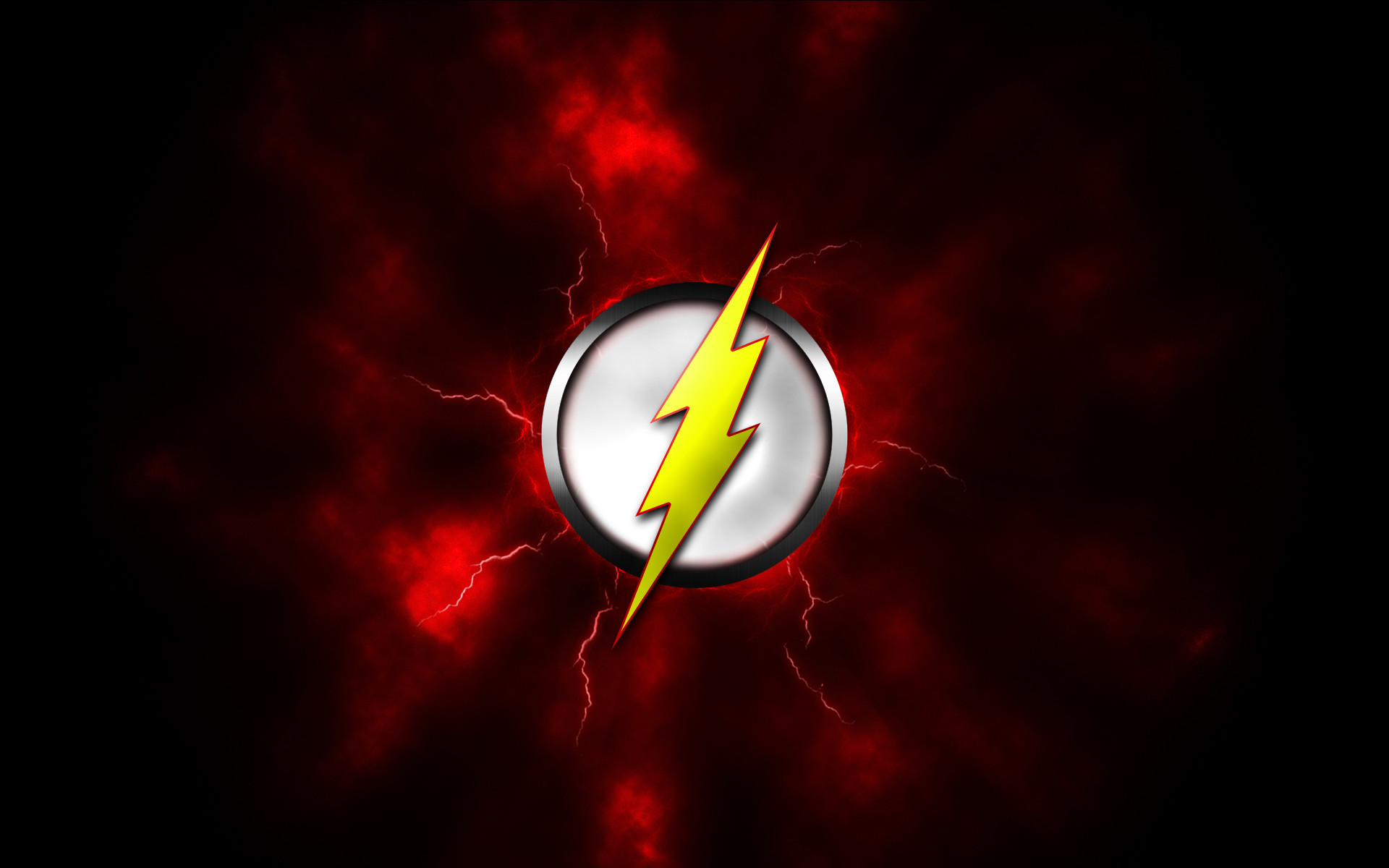 Dc Flash Neon Art Wallpapers