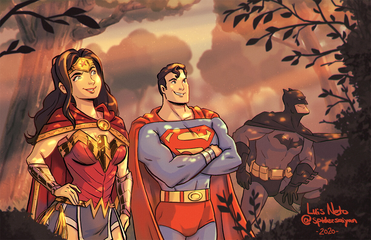 Dc Trinity Arts Wallpapers