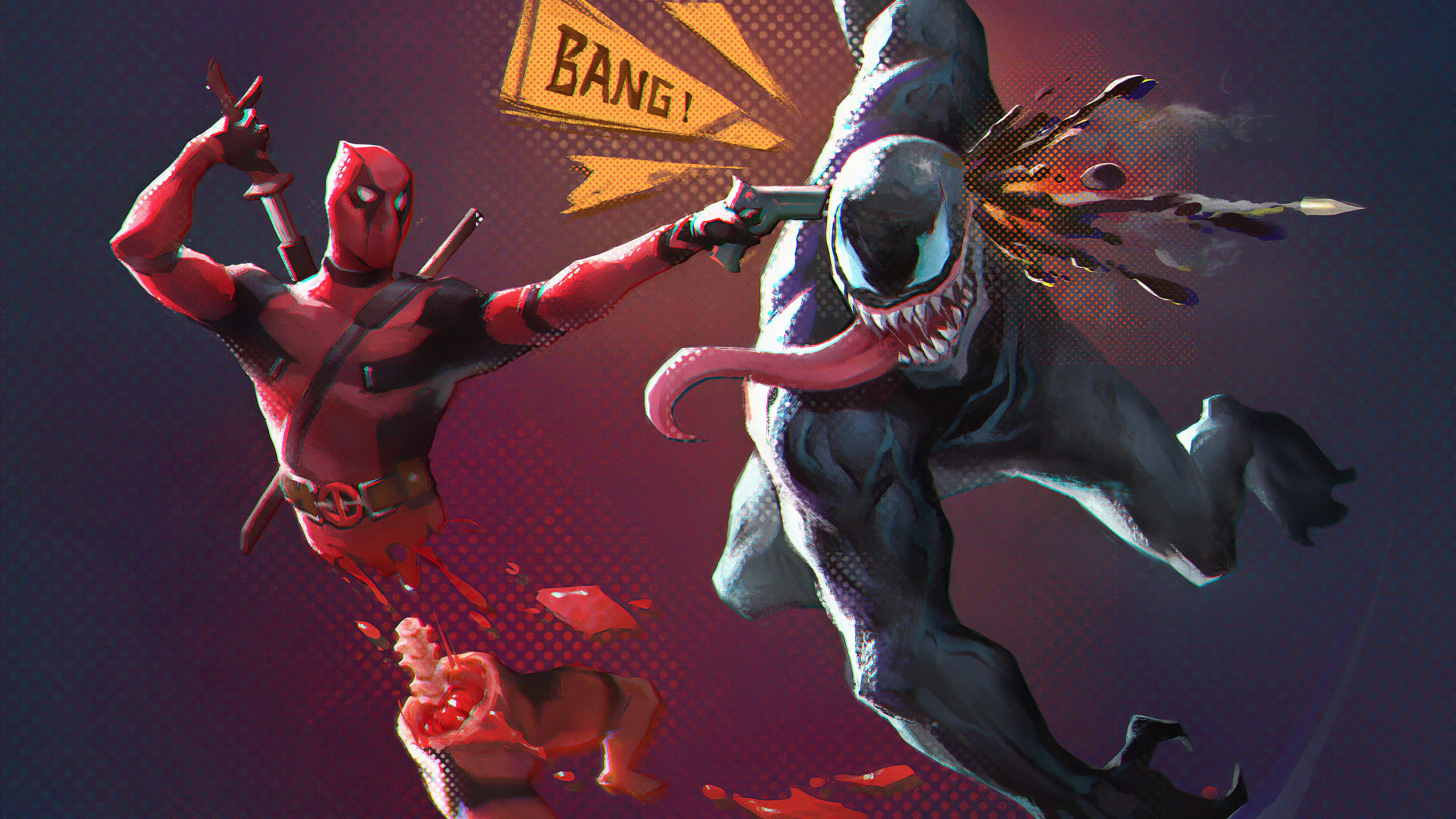 Deadpool And Venom Wallpapers