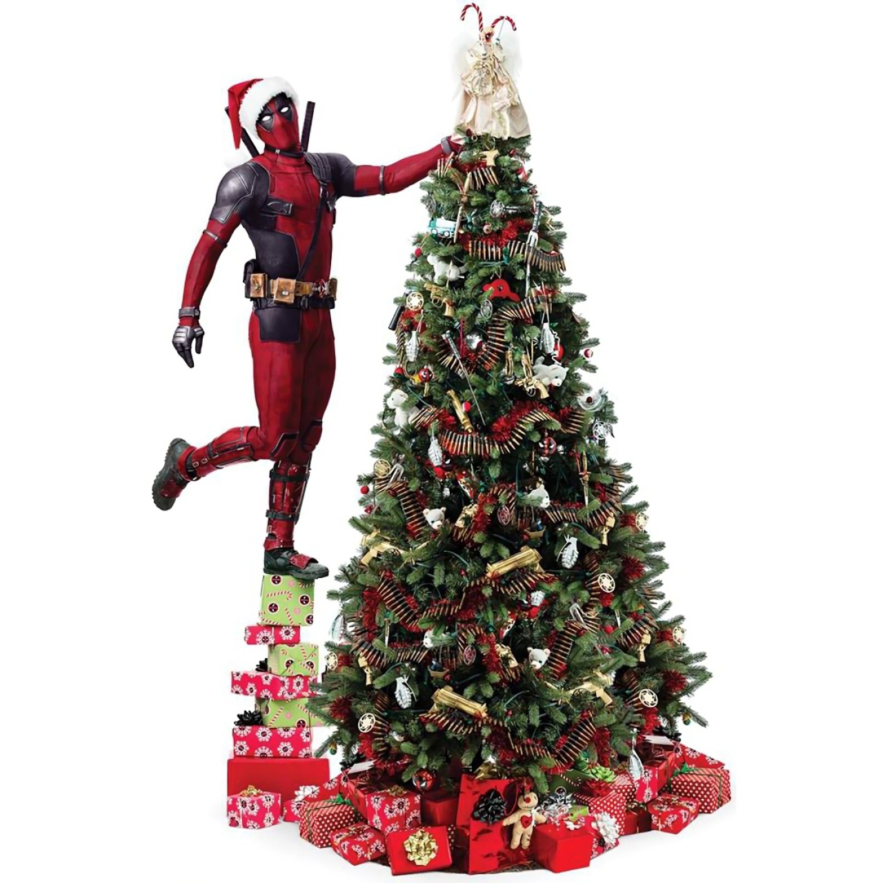 Deadpool Christmas Wallpapers