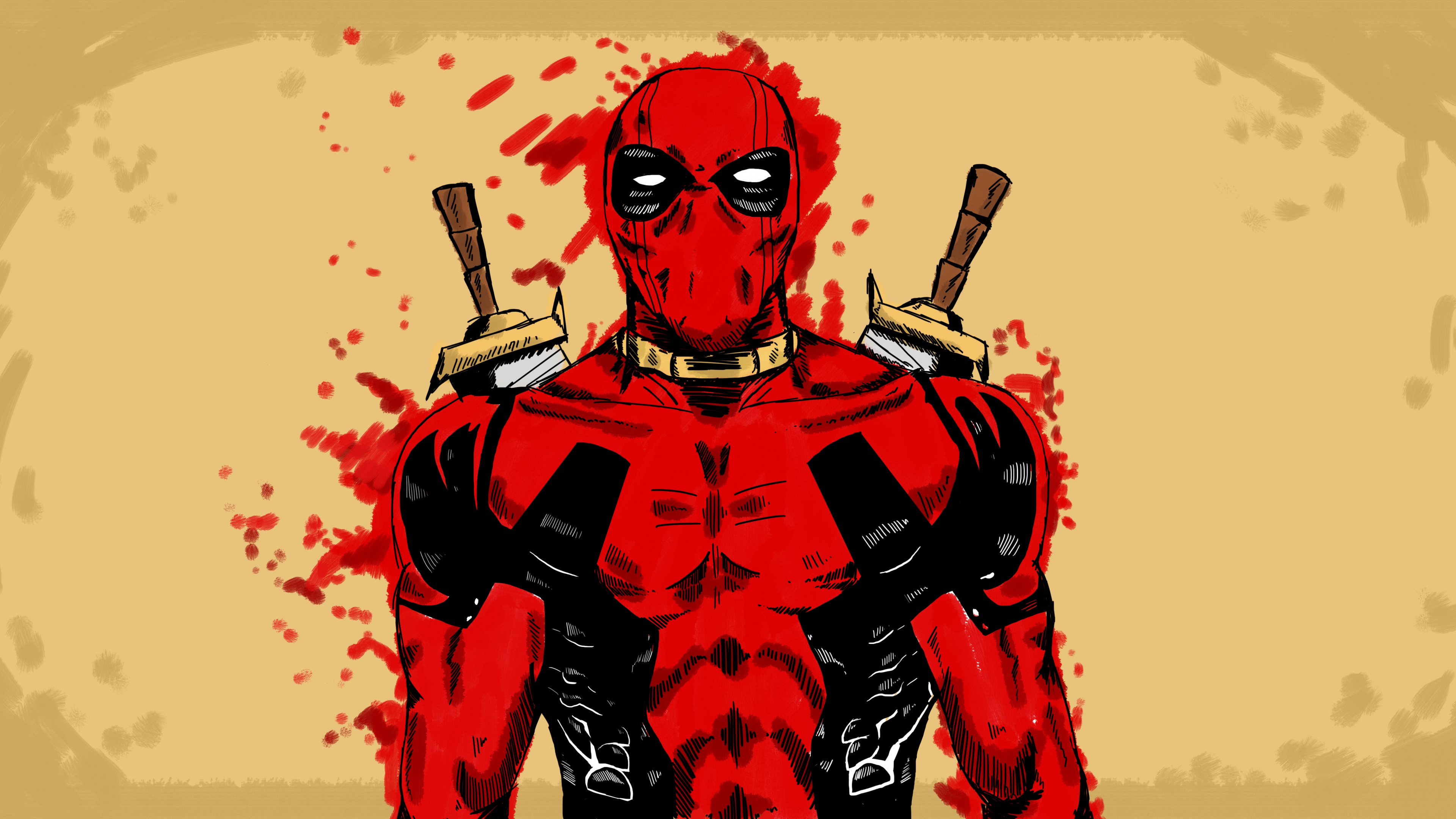 Deadpool Marvel Comic Art Wallpapers